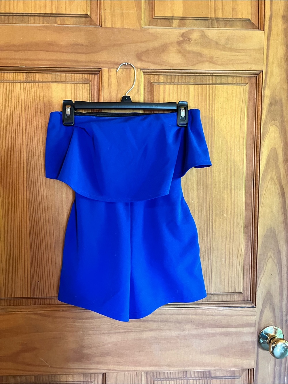 Royal Blue Romper